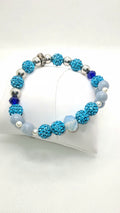 Baby Blue Crystal Angelite Bracelet
