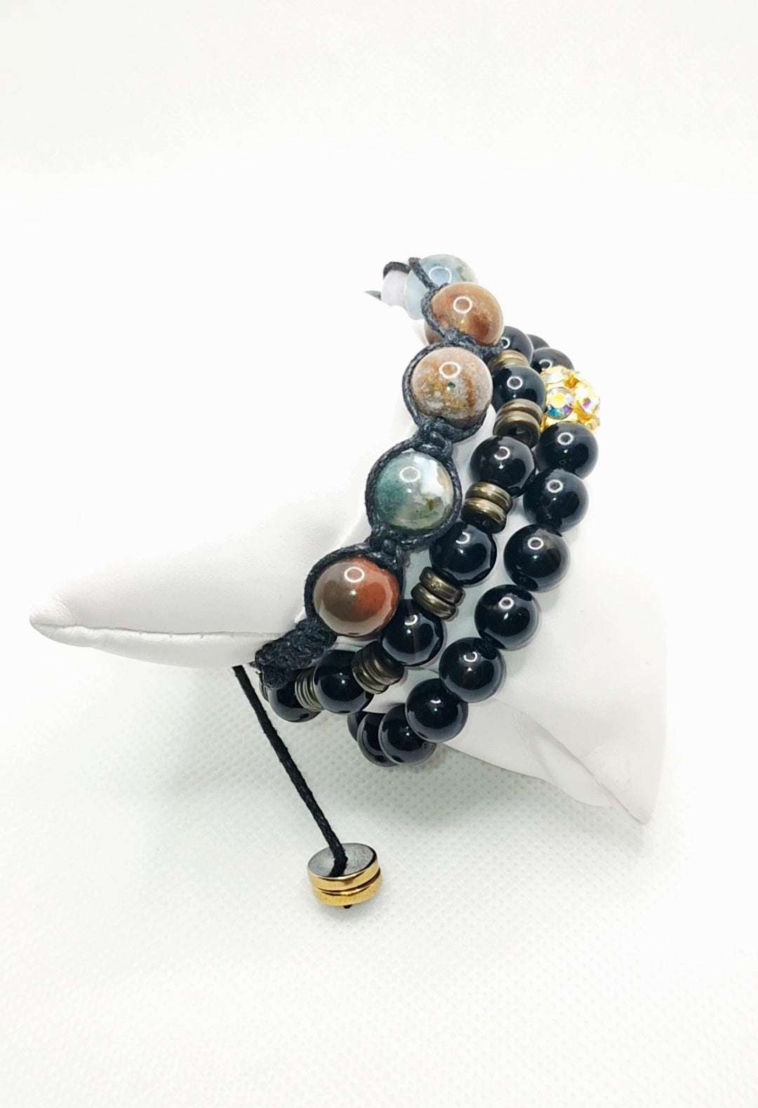 Agate Bracelet Stack