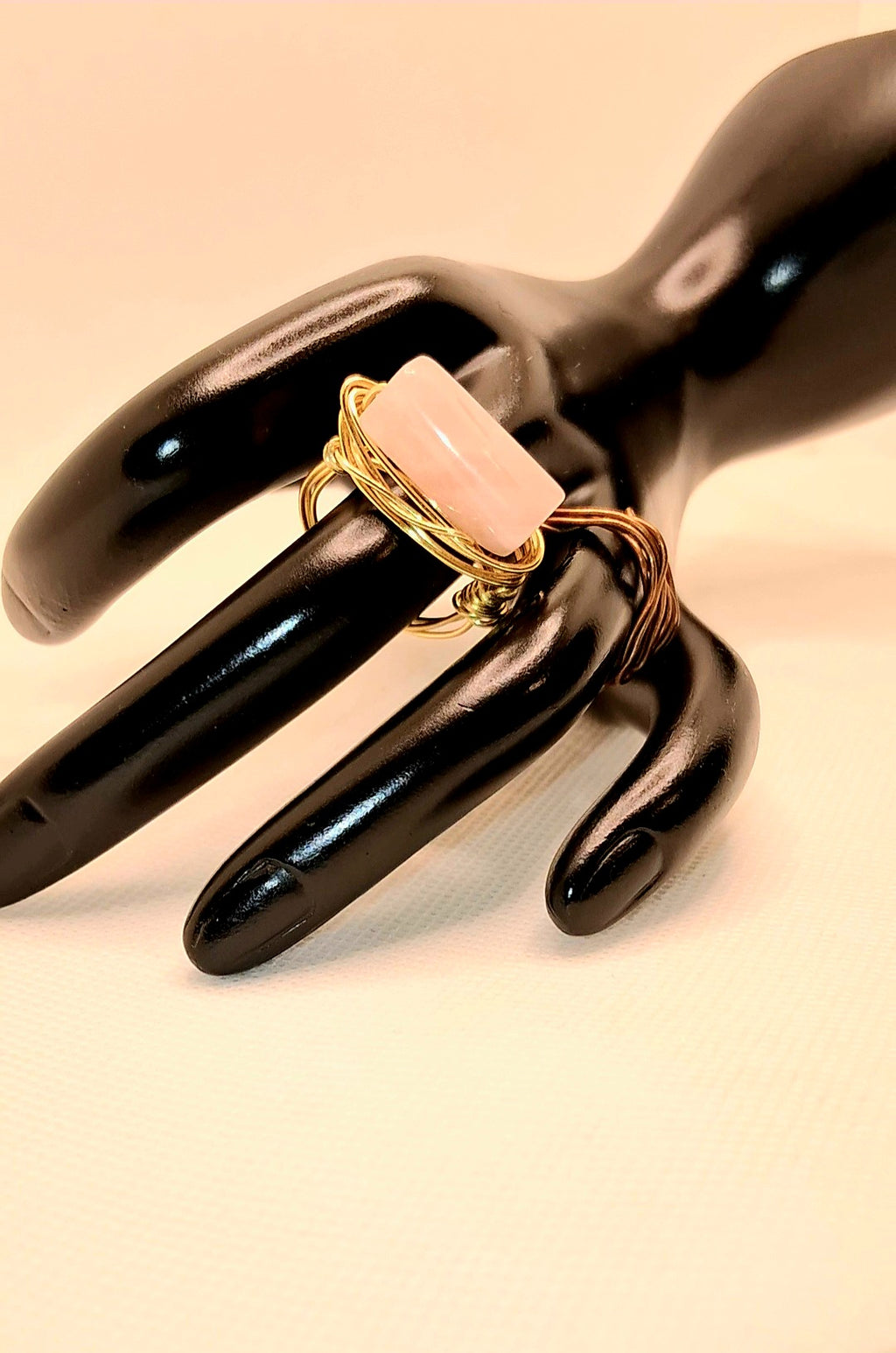 Rose Quartz Ring