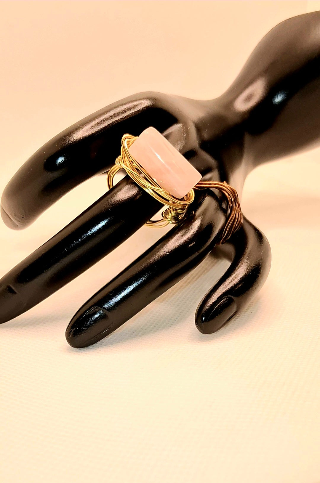 Rose Quartz Ring